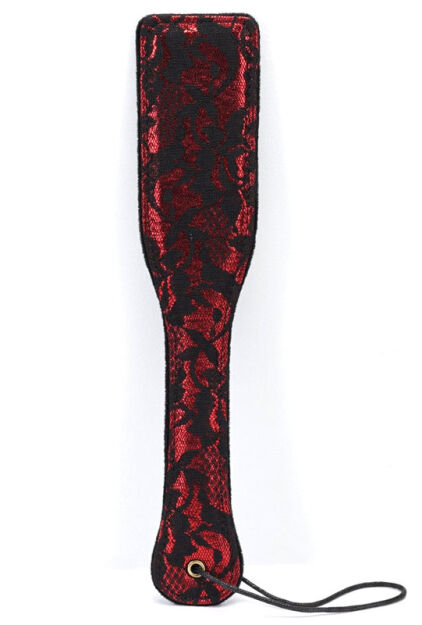 Liebe Seele Victorian Garden Lace and Velvet Spanking Paddle