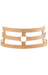 Pas na talię Maze Wide Belt Brown Bijoux Indiscrets - 2