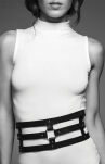Pas na talię Maze Wide Belt Brown Bijoux Indiscrets - 4