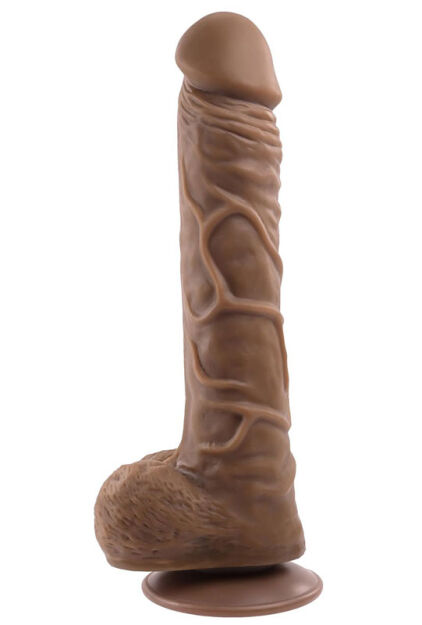 Dildo 25 Cm Flexskin Poseable True Feel Dark Gender X