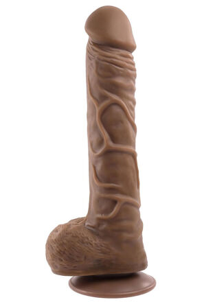 Dildo 25 Cm Flexskin Poseable True Feel Dark Gender X