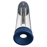 Pompka do penisa Max Boost Pro Flow - Blue/Clear Pump Worx - 2