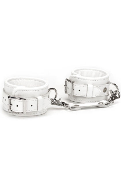 Kajdanki Fuji White Ankle Cuffs Liebe Seele