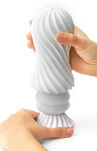 Masturbator Flex Silky Biały Tenga - 10