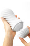 Masturbator Flex Silky Biały Tenga - 2