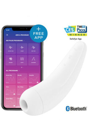 Curvy 2+ White with App incl. Bluetooth and App Stymulator