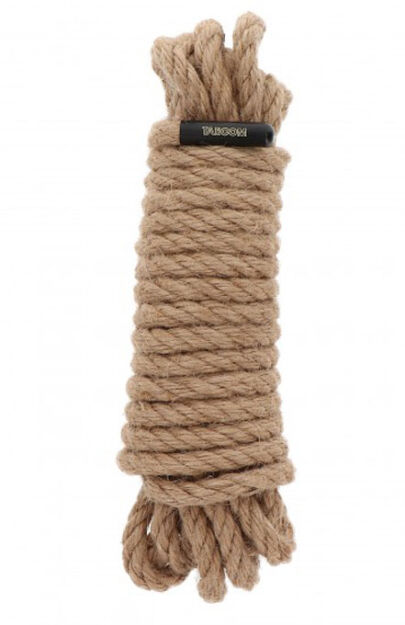 Konopna Lina Do Wiązania Hemp Rope 5 Meter 7 Mm Nude Taboom