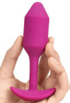 Korek analny Vibrating Snug Plug 2 Rose b-Vibe - 2