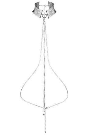 Bijoux Indiscrets - Désir Métallique Collar (srebrna)