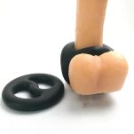 Pierścień erekcyjny Yin-Yang Cock And Ball Duo Ring Brutus - 3