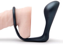 Korek analny z pierścieniem Ringer Cock Ring & Plug b-Vibe - 3