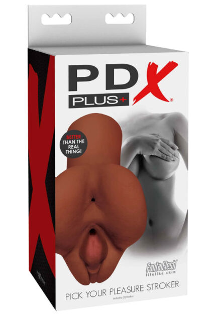 Masturbator Pdx Plus Pick Your Pleasure Stroker Brown Pipedream