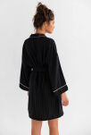 Evita Black Szlafrok czarny - 5