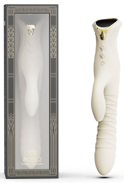 Wibrator króliczek Mose 2 Ivory White Zalo