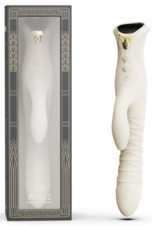 Wibrator króliczek Mose 2 Ivory White Zalo