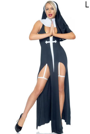 Przebranie Zakonnicy Sultry Sinner Dress L Leg Avenue