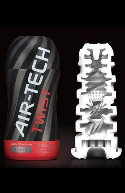 Masturbator Air-Tech Twist Reusable Vacuum Cup Tickle Tenga