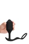 Korek analny Vibrating Snug & Tug Xl Black b-Vibe - 3