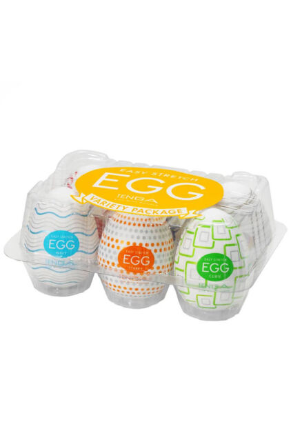 Zestaw 6 masturbatorów Egg Variety Pack Standard Tenga