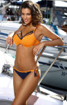 Shirley M-455 Dark Navy-Calendula Kostium kąpielowy - 5