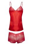 Efia Komplet nocny czerwony - 6