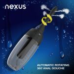 Automatic Rotating 360° Anal Douche Black Nexus - 2