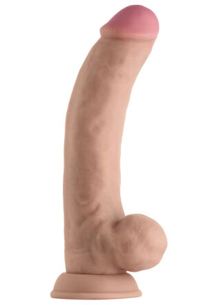 Dildo Model C 24,1 Cm Dong With Balls Pine Shaft