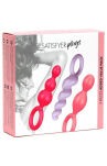 Zestaw Korków Analnych Booty Call Colored Satisfyer - 4
