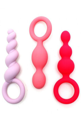 Zestaw Korków Analnych Booty Call Colored Satisfyer
