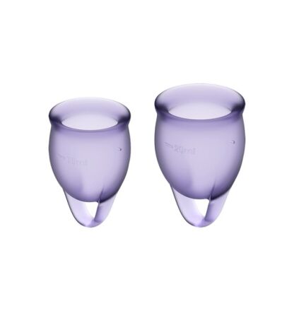 Kubeczki Menstruacyjne Feel Confident Menstrual Cupset Satisfyer
