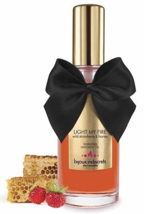 Olejek Light My Fire Wild Strawberry 100 ml Bijoux Indiscrets