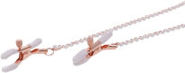 S&M Peaches ‘N Creame Collar With Nipple Clamps Sportsheets - 5