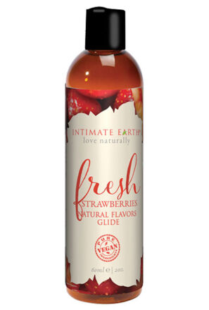 Lubrykant Wodny Fresh Strawberries Flavored 60Ml Intimate Earth