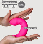 Wibrujące Dildo Premium Hitsens 2 Vibe Pink Adrien Lastic - 3