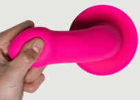 Wibrujące Dildo Premium Hitsens 2 Vibe Pink Adrien Lastic - 4