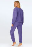 Rehema Komplet Fiolet Bluza i Spodnie - 2