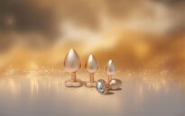 Zestaw Korków Gleaming Love Pearl Gold Plug Set Dreamtoys - 5
