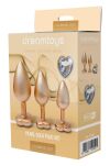 Zestaw Korków Gleaming Love Pearl Gold Plug Set Dreamtoys - 6