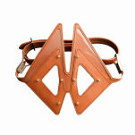 Maska Na Oczy Vixen Blindfold Set Brown LOCKINK - 5