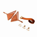 Maska Na Oczy Vixen Blindfold Set Brown LOCKINK - 6