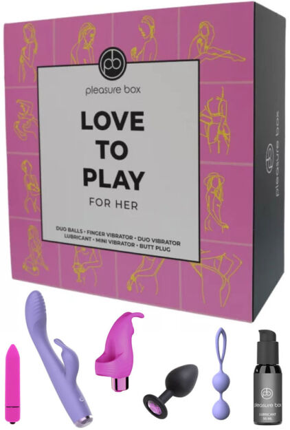 Zestaw Dla Niej Pleasure Box Love To Play Dreamtoys