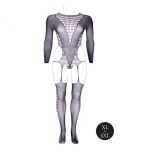 Bodystocking Kalyke Xxiii With Turtleneck Black Osx Le Désir - 8