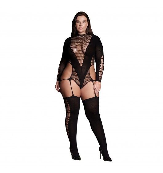 Bodystocking Kalyke Xxiii With Turtleneck Black Osx Le Désir