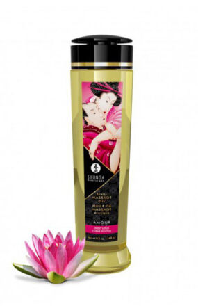 Erotic Massage Oil Amour / Sweet Lotus 240ml Olejek do masażu
