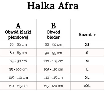 Afra-halka-wymiary