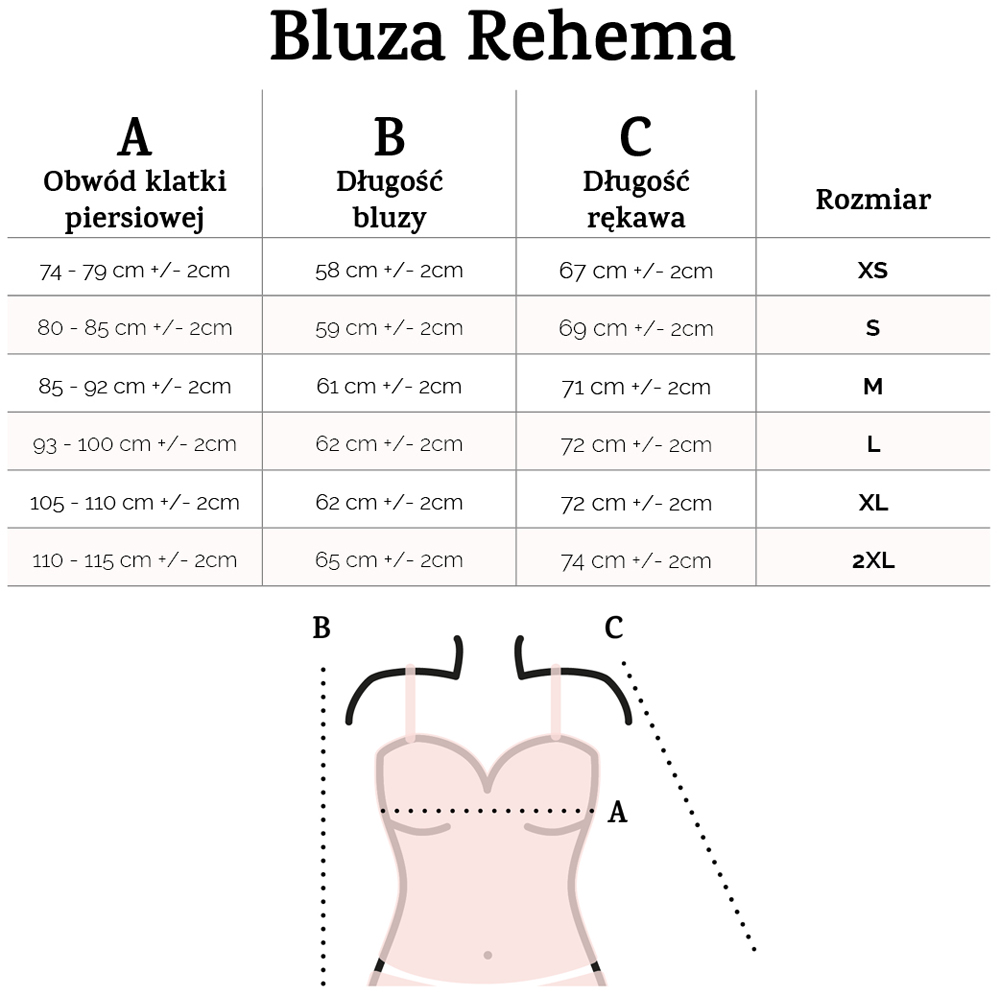 Rehema bluza dresowa