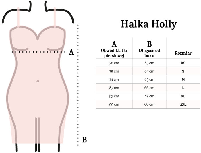 Holly-koszulka-wymiary