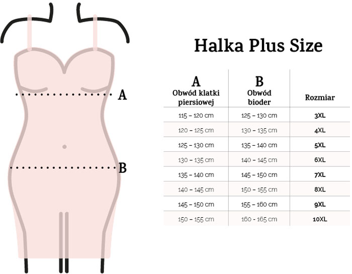 koszulka nocna plus size