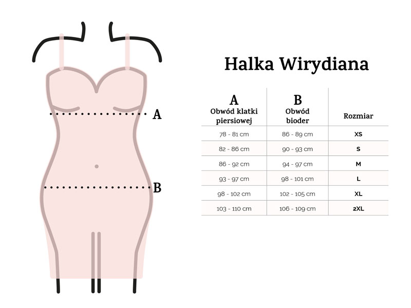 koszulka nocna wirydiana