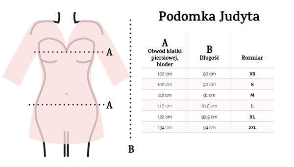 judyta-szlafrok-wymiary